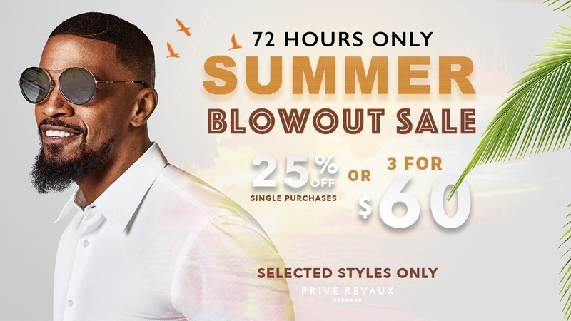 Selección de lentes por $22 o tres por $60 | Prive Revaux | Usa el código blowout25Imagen: Prive Revaux